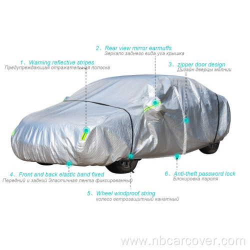Waterproof Sun Rain Hail Resistant Auto Cover